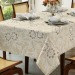 Toalha de Mesa Retangular 8 Lugares Dohler Eloah 1.60 x 2.50