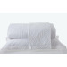 Kit Cobre Leito Matelass Queen Rozac Provence Branco