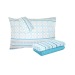 Jogo de Cama Queen Santista Prata 100% Algodo Hernandez-4
