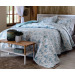 Kit Colcha Shabby Chic Casal Rozac Camelia